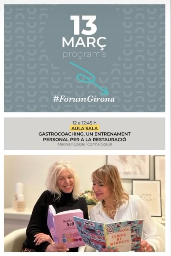 Presentación Gastrocoaching | Meritxell Obiols | Coach | Carme Gasull | 1